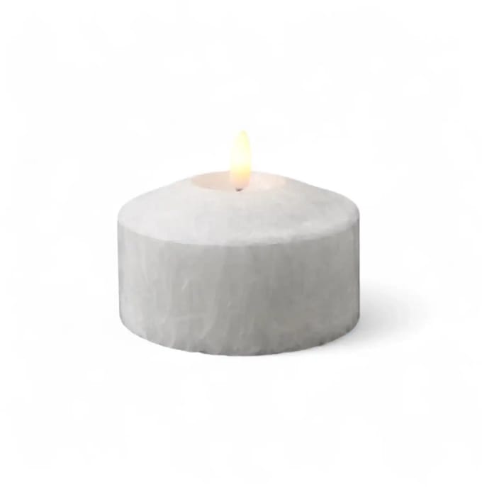 Mansion atmosphere Ledkaars Marble wit – 10x5,5cm