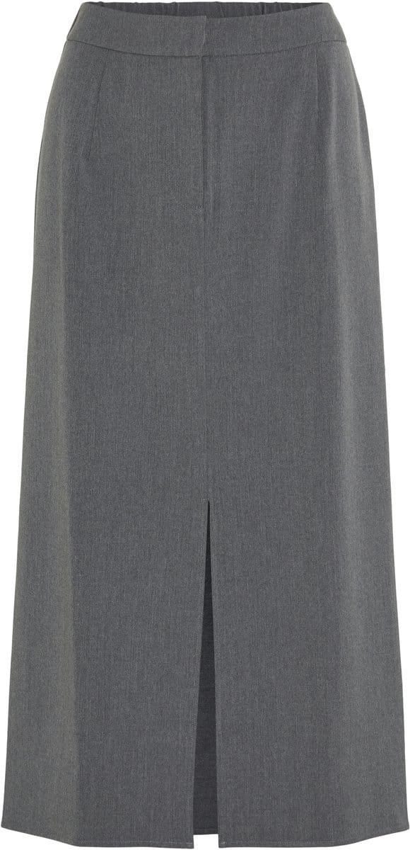 VILA - VIVARONE HW MIDI SKIRT - NOOS - Dames - Rokken