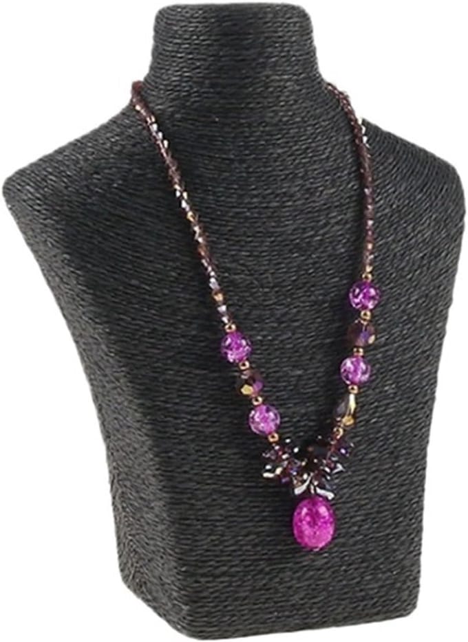 Presentatie buste - Sieraden display - Sieraden etaleren - Elegante silhouet - 10mm - Zwart