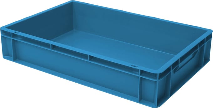 Alpac Stapelbak - Opbergbak - 600 x 400 x 120 mm - 20L - Blauw