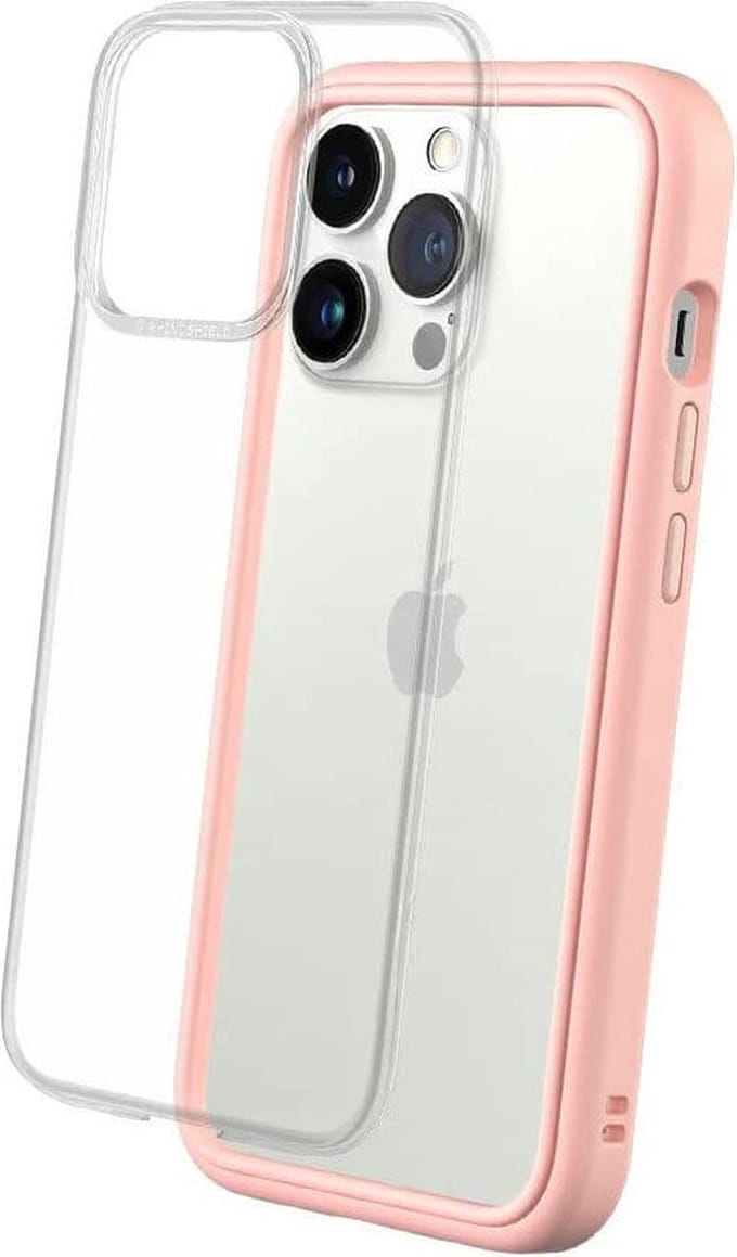 RhinoShield Mod NX Apple iPhone 13 Pro Max Hoesje Bumper Roze