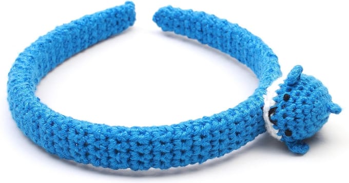 Naturezoo Haarband Narwal Blauw