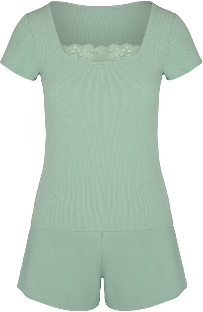 Hunkemöller Pyjama Set Groen