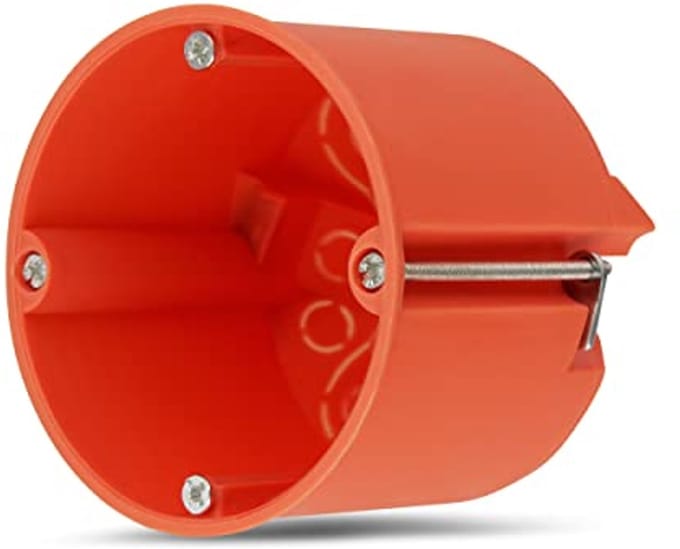 Holle wanddozen St, Ø68mm, 60mm diep, 25 stuks