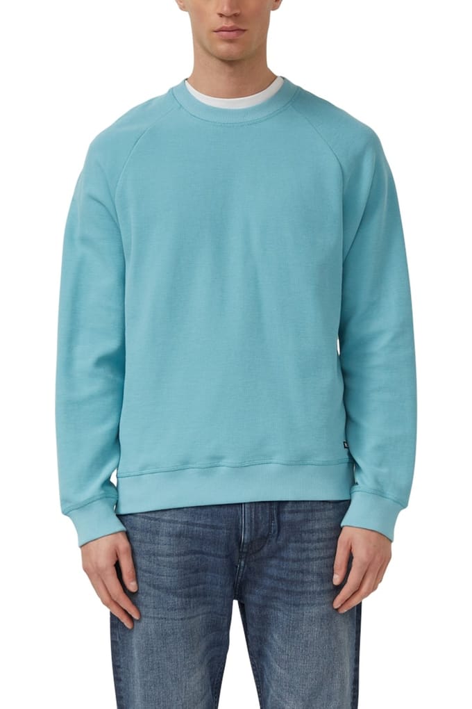 s.Oliver  Sweatshirts Blue Aqua Größe: M | Pullover Outlet | Herren | Blau