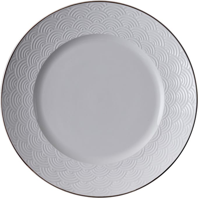 Tokyo Design Studio – Nippon White – Bord Golven – 29,5cm