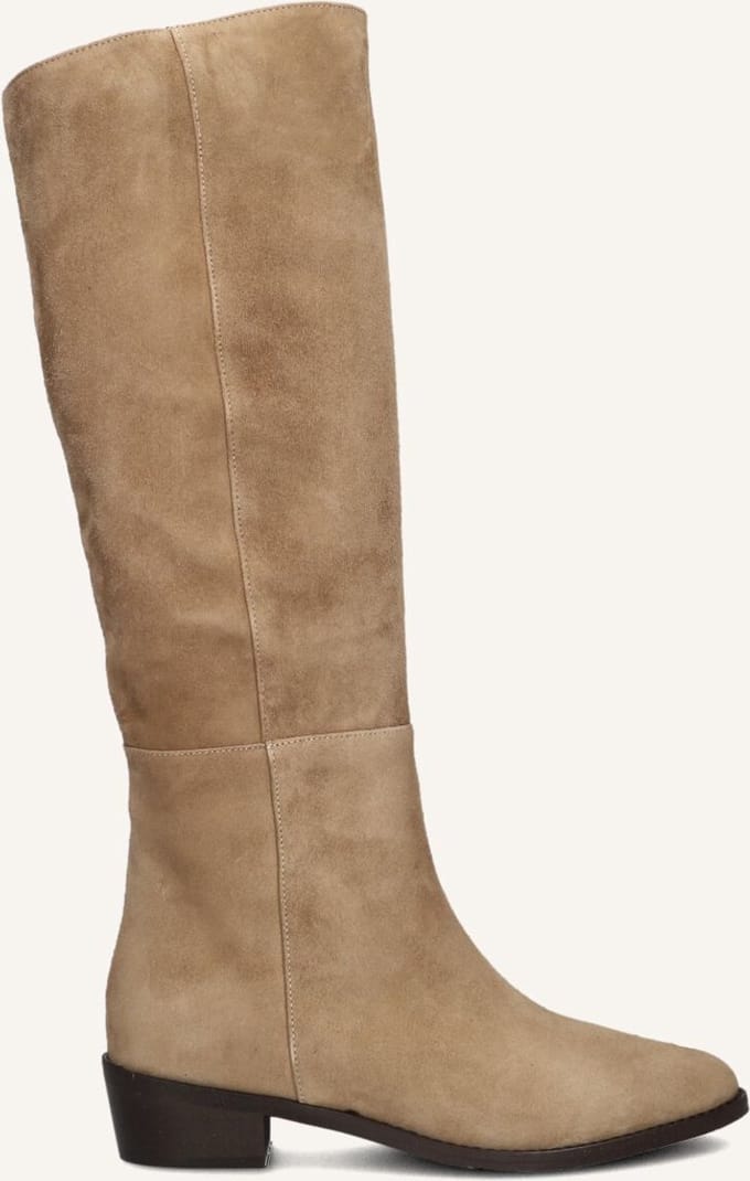 Notre-V 39492 Laarzen - Suède - Dames - Camel - Maat 39
