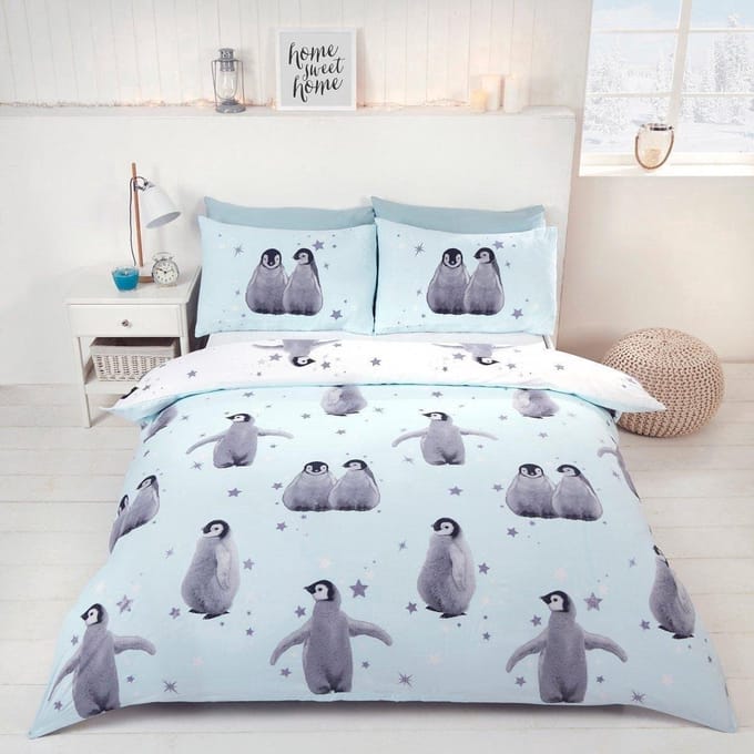 Pinguin dekbed 2 persoons - Pinguins dekbedovertrek