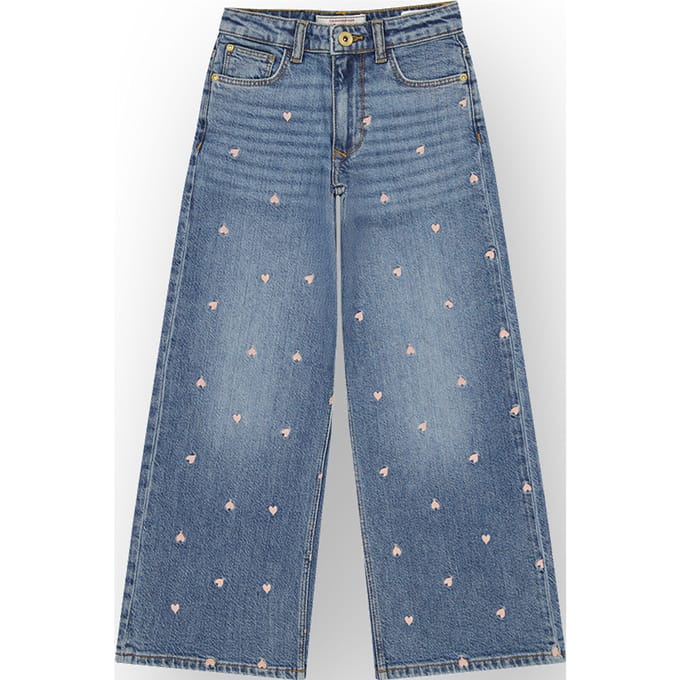 Meisjes Extra Wide Leg Jeans Cita Special