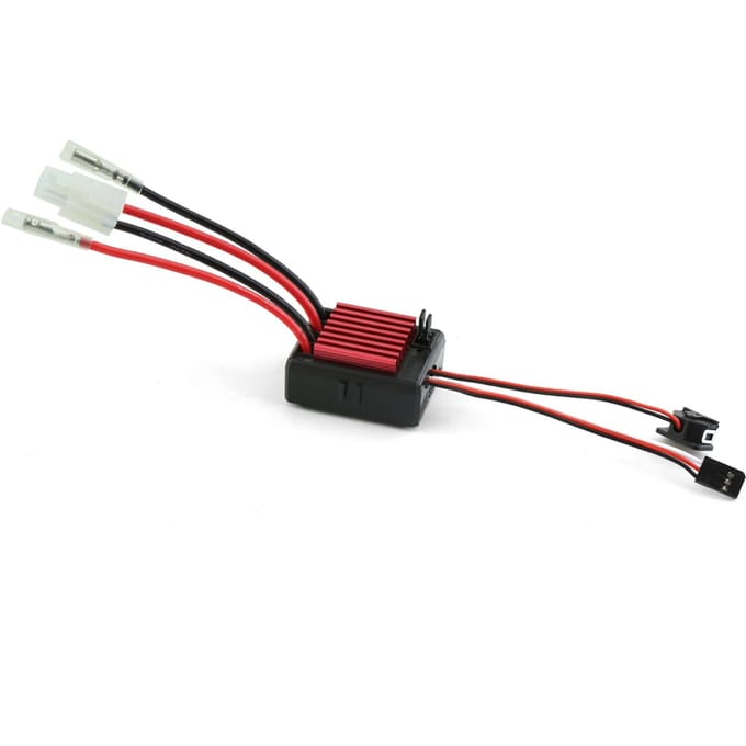 80A ESC waterdichte afstandsbediening auto snelheidsregelaar vervanging voor TAMIYA103BK108BK afstandsbediening 80A zwart