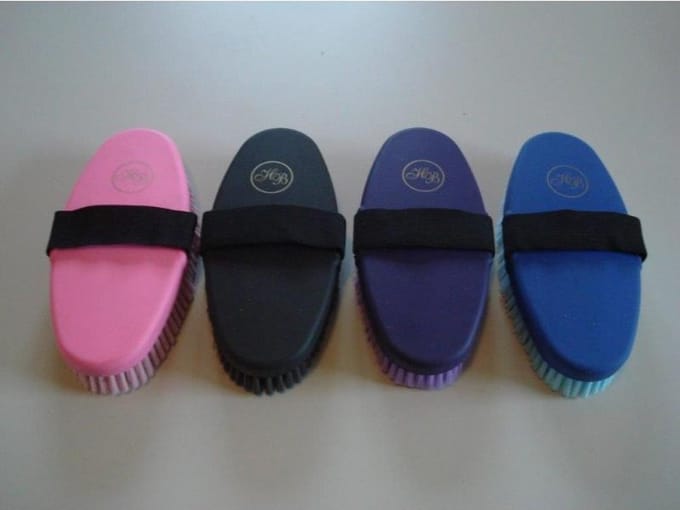 Soft Touch Body Brush Roze
