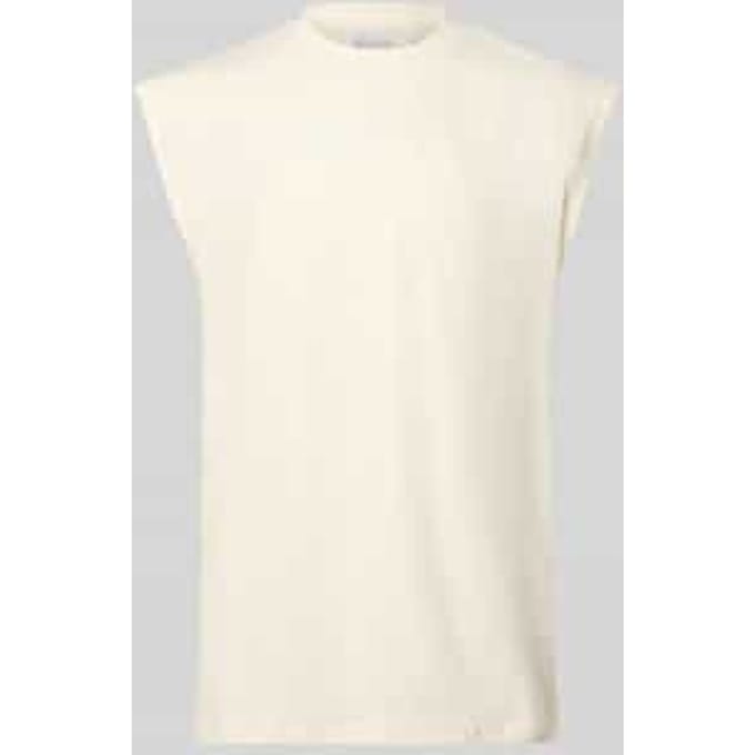 Karl Kani Small Signature Essential Mouwloos T-shirt Wit M Man