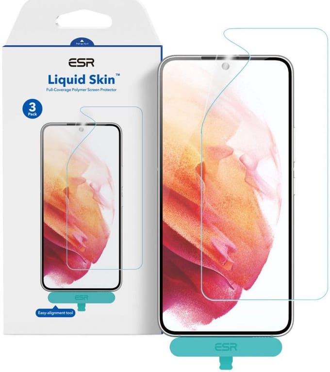 ESR Screen Protector Liquid Folie 3-Pack Geschikt voor Samsung Galaxy S22 Plus