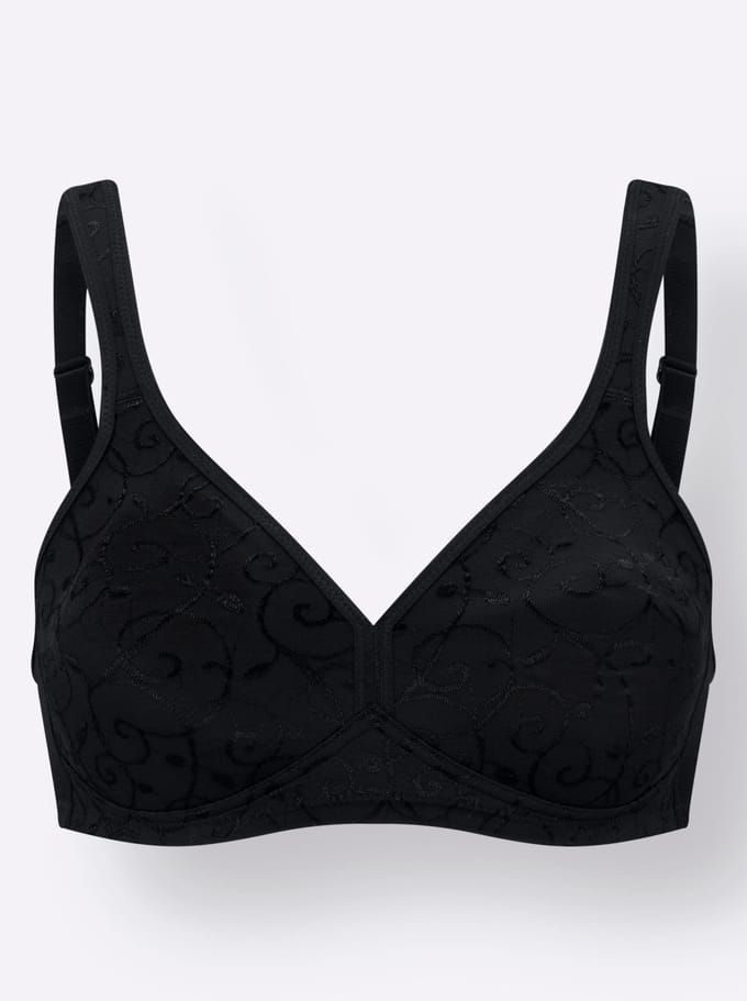 Triumph - Elegant Cotton N - BLACK - Vrouwen - Maat B100