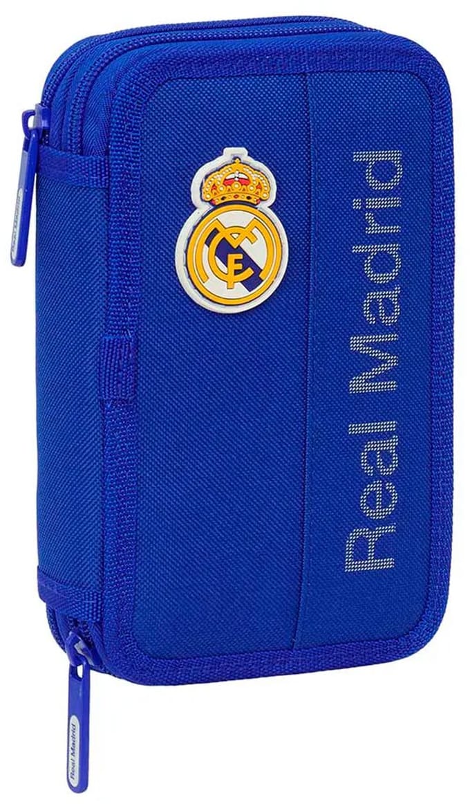 Trousse Real Madrid avec matériel double compartiment 29 pièces 412624854 bleu