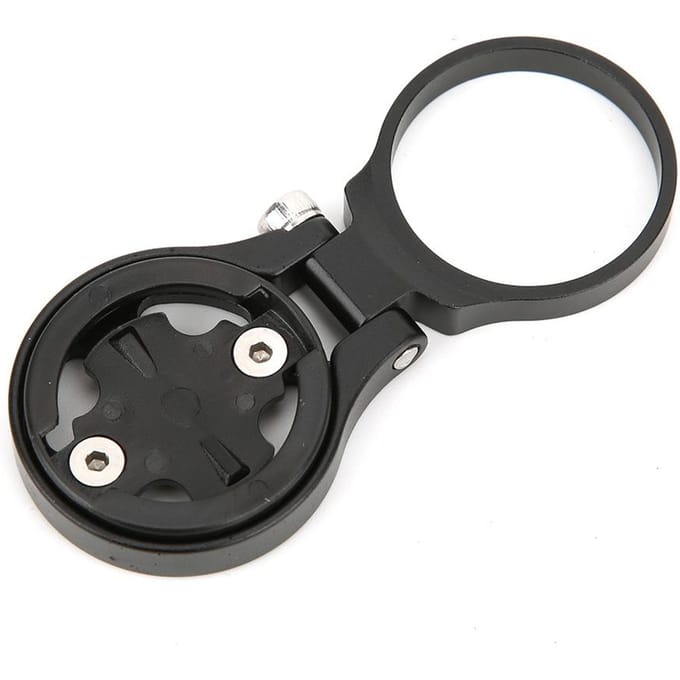 Support d'extension de compteur kilométrique de vélo en alliage d'aluminium, support réglable pour ordinateur de vélo, accessoire noir