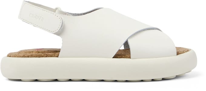 Camper Pelotas Flota Sandalen - Kinderen - Wit Natuurlijk - 28
