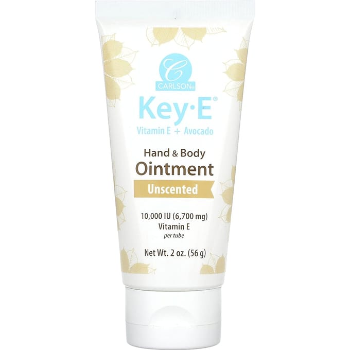 Key-E, Hand- & Lichaamszalf, Ongeparfumeerd, 56G(2 oz) white