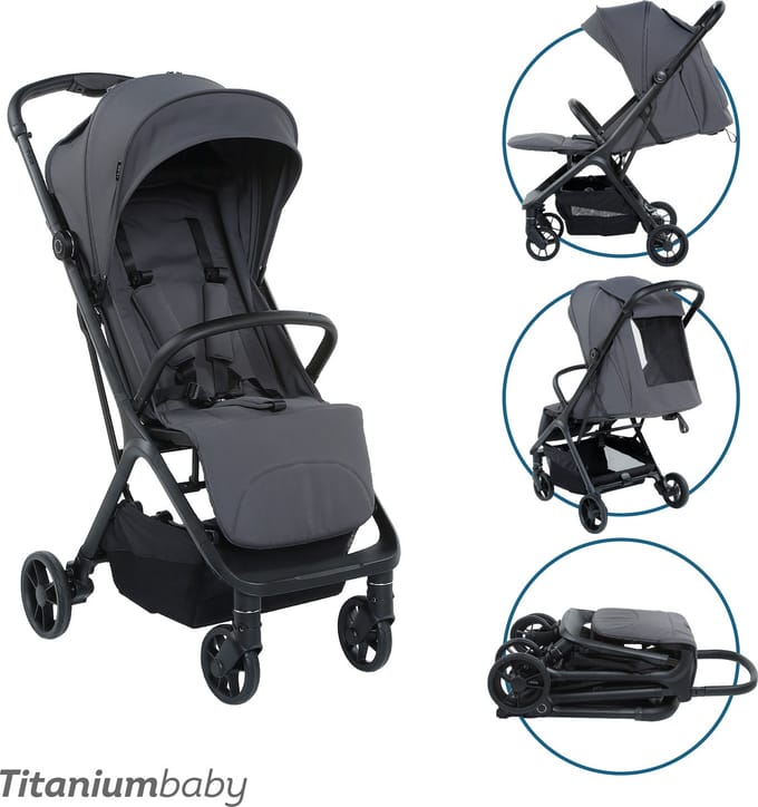 Titaniumbaby Buggy Pulse Graphite Grey