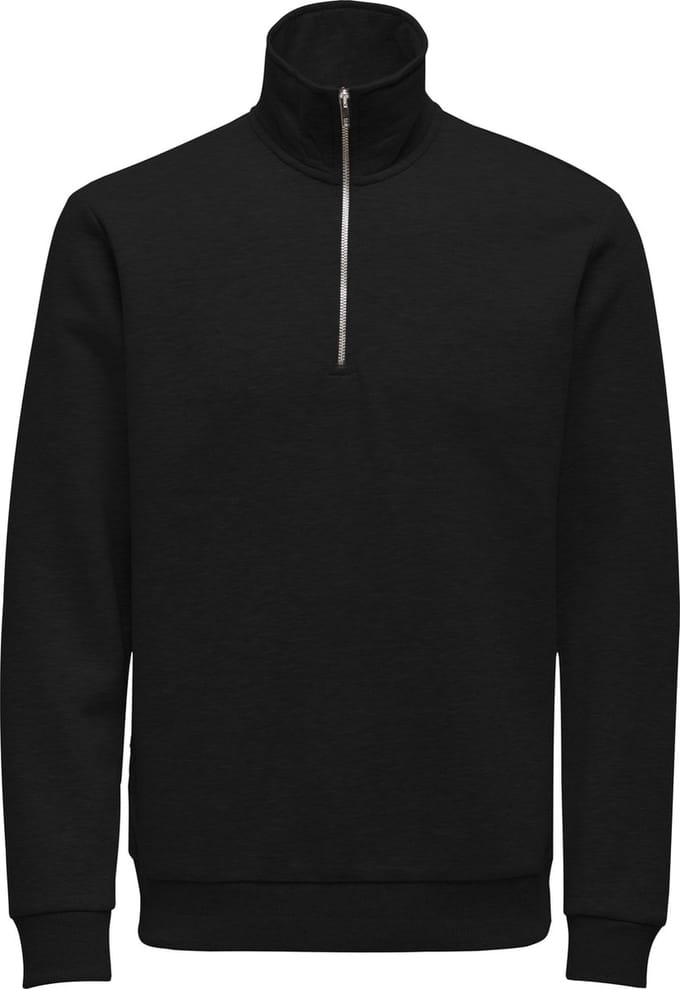 ONLY & SONS ONSCERES LIFE HALF ZIP SWEAT Heren Trui - Maat L
