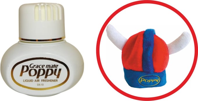 Poppy Grace Mate Viking helm Noorwegen