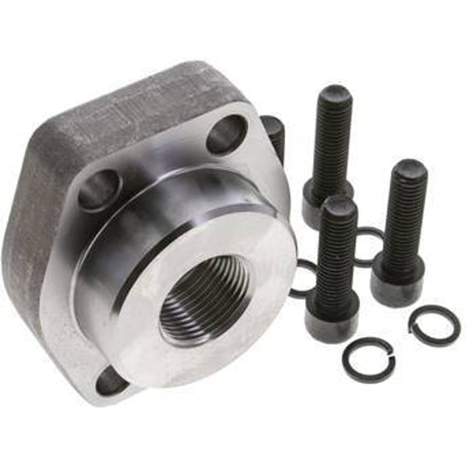 2'' SAE Flens 3000 psi Blank staal met G1'' Binnendraad ISO 6162-1