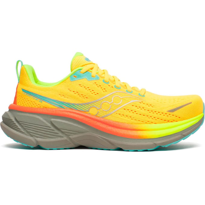 Saucony Hurricane 25 Stabiliteitsschoen Heren-geel, kaki