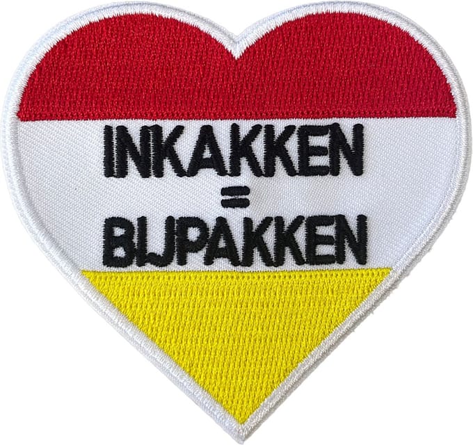 Fjesta© Oeteldonk embleem - Hart - Inkakken = bijpakken