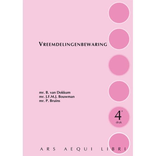 Vreemdelingenbewaring - Ars Aequi Handboeken - Bram van Dokkum