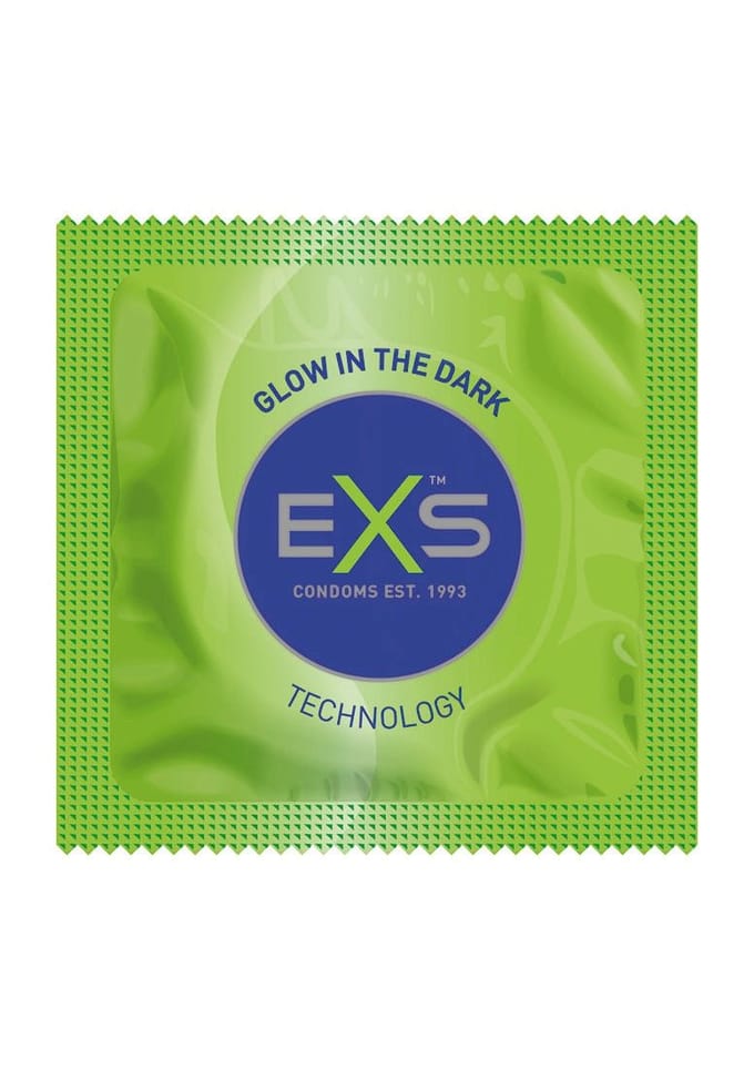 EXS Glow in the Dark - lichtgevende condooms 3 stuks