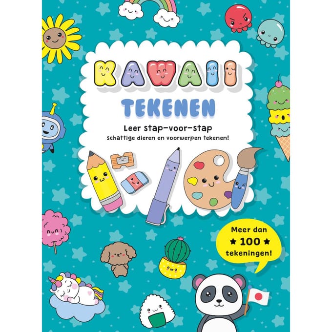 Kawaii tekenen Kleurboeken