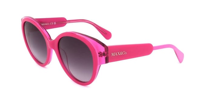 Max&co. MO0076 Shiny pink 55/19/140 WOMAN Zonnebrillen