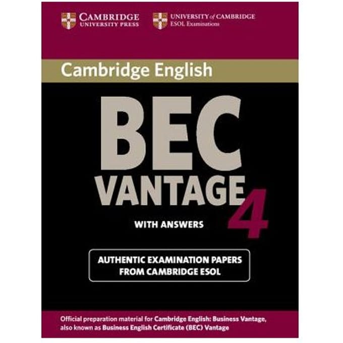 Cambridge Bec 4 Vantage Student's Book With Answers - Cambridge ESOL