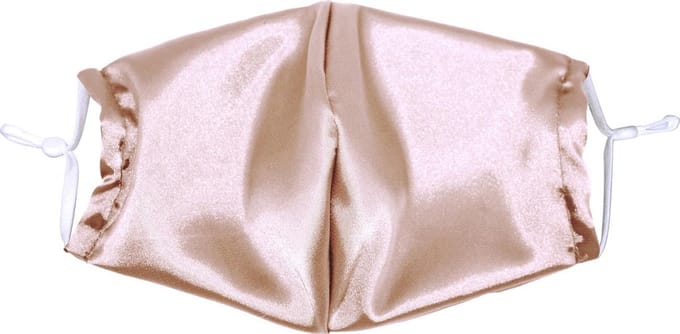 Beauty Pillow® Satijnen Mondmasker - Wasbaar - Peach