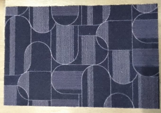 FOTAPIJT - Badmat - Bedrukte deurmat - Binnen - Termo Antislip - 40x60 cm - 6mm - Wasbaar - Polyamide