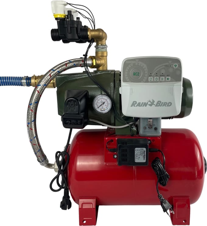 Deltaline - Saer TR5/M80 Hydrofoor – 3000 l/u – met 2 stuurkleppen & sproeicomputer