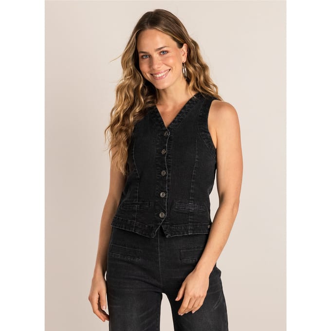 IVY BEAU Sabina Tops - Black - maat 38