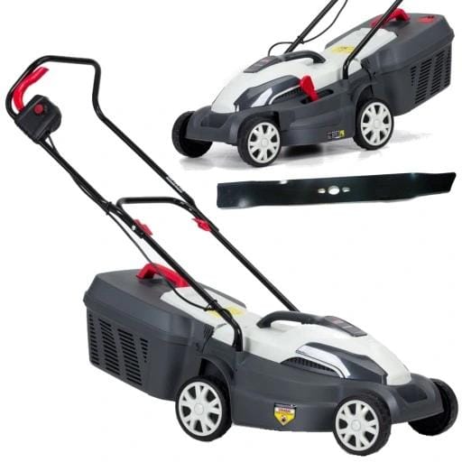 NAC LE14-34-PB-KC - Elektrische Grasmaaier - 1400W - 34 cm - Ergonomische Handgreep