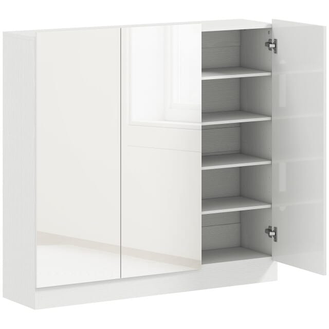 4goodz Homcom schoenenkast 20-30 paar schoenen hoogglans
