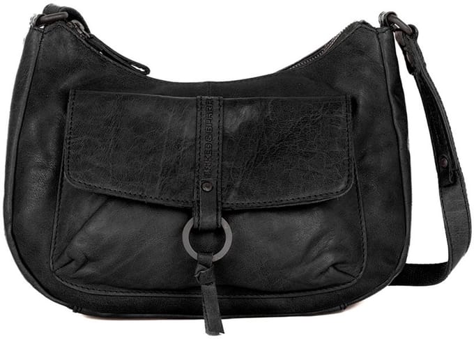 Leren Crossbodytas - Cheyenne - Zwart