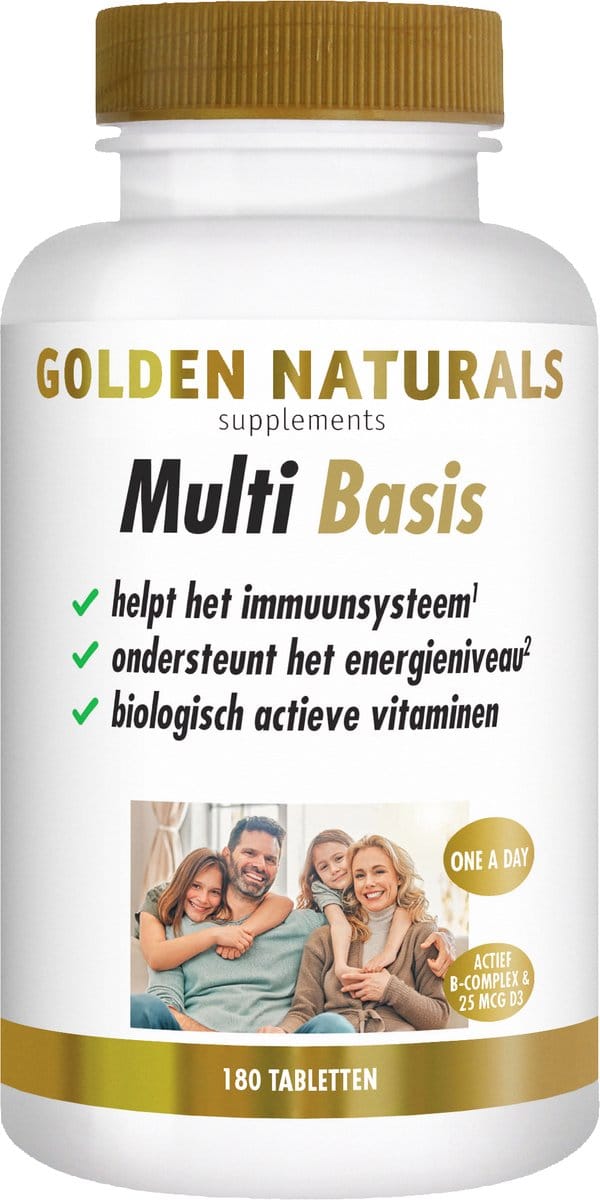 Golden Naturals Multi Basis (180 vegetarische tabletten)