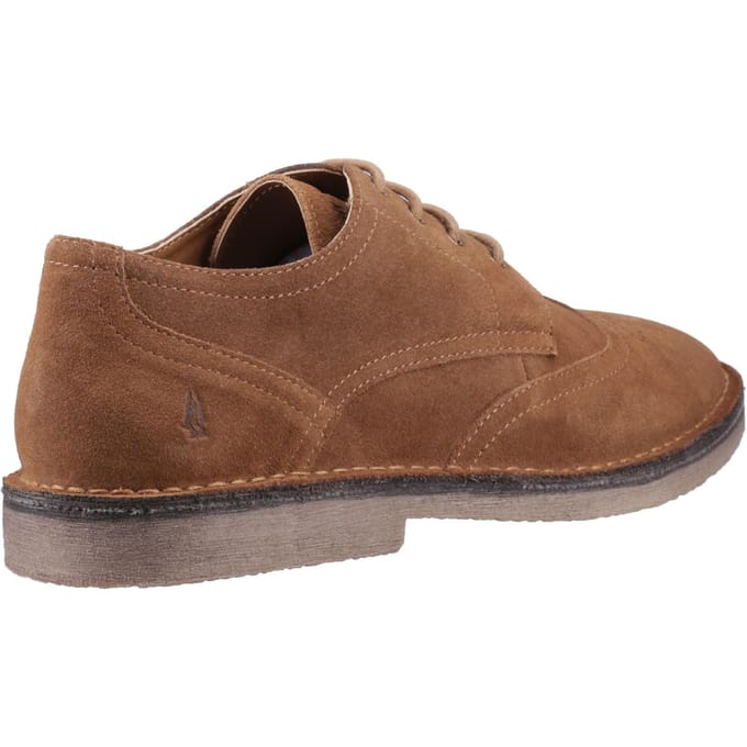 Hush Puppies Samson Leren Heren Tan Brogues Schoenen