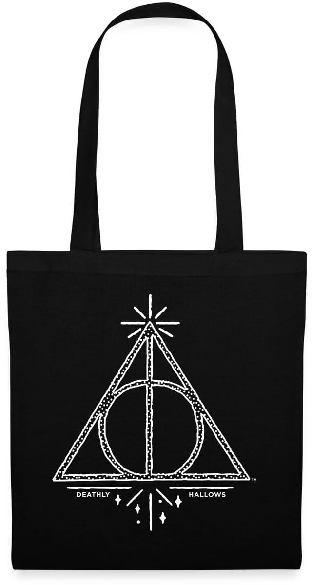 Harry Potter Het dodelijk heilig-logo Tas Van Stof Schoudertas