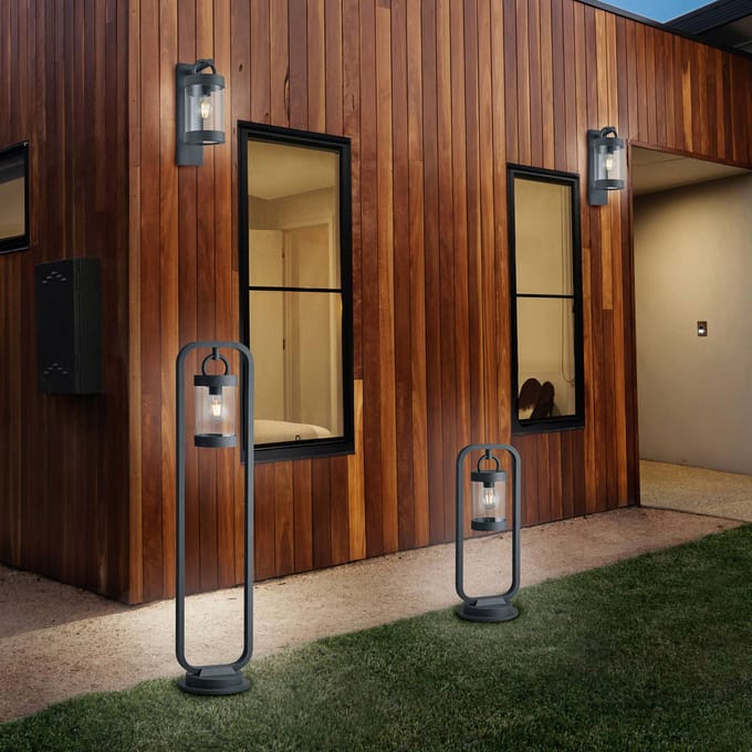 Trio Lighting Tuinpadverlichting Sambesi met schemersensor 60cm
