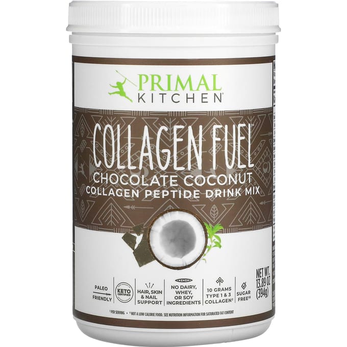 Primal Kitchen, Collagen Fuel, Chocolade Kokosnoot, 13,89 oz (394 g)