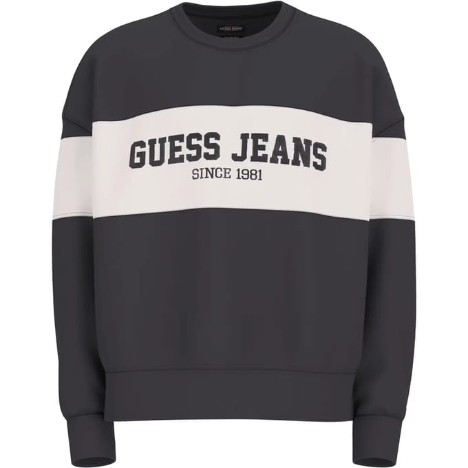 Oversized sweatshirt met ronde hals Guess GJ Horizont