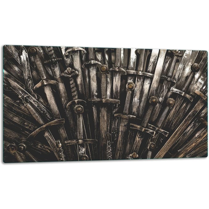 TMK ArtDeko - Snijplank - Glas - 52x30cm - Inductiecompatibel