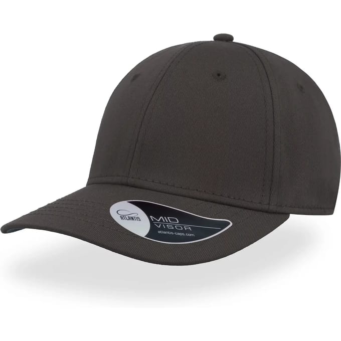 Atlantis Headwear Pitch Cap AT689 - Dark Grey - S/M