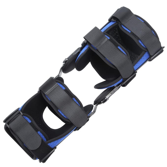 Been Vast Brace Verstelbare Kniegewricht Meniscus Ondersteuning Knieorthese Immobilisator L R S black