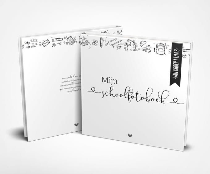 24/7 Stoer - Mijn Schoolfotoboek zwart-wit